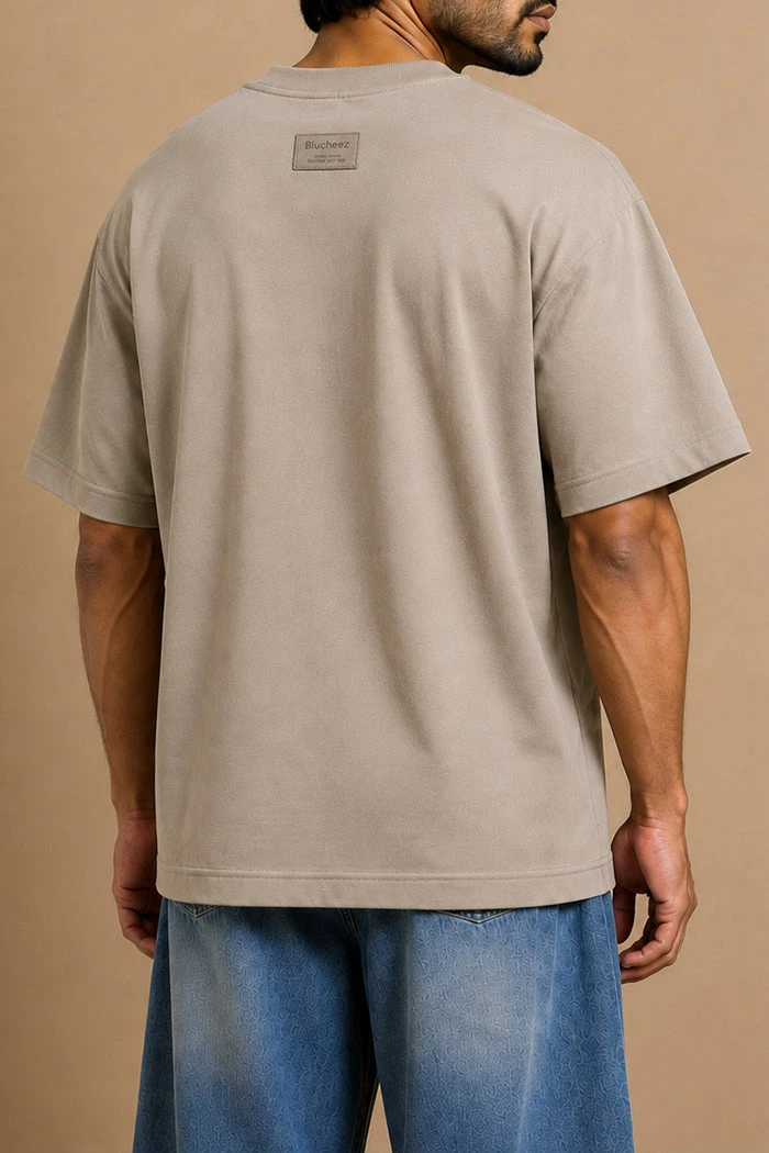 Drop Shoulder T-Shirt - 4
