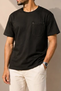 Modern Seam Pocket Tee