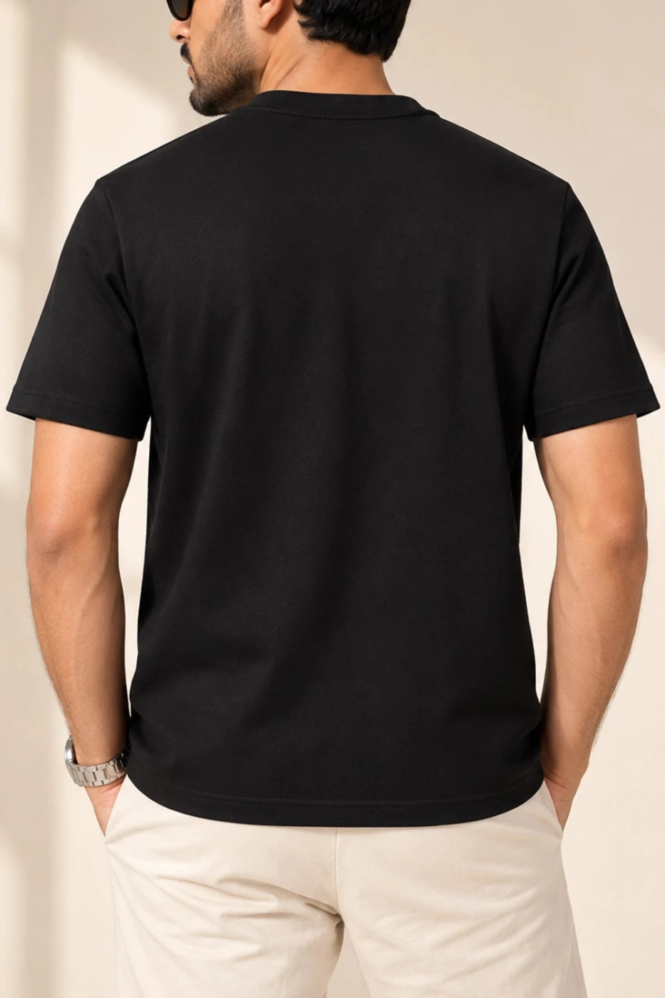 Signature Panel Half Sleeve T-Shirt - 4